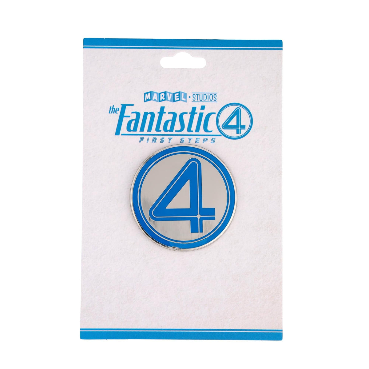 Marvel Studios The Fantastic Four: First Steps Logo Enamel Pin
