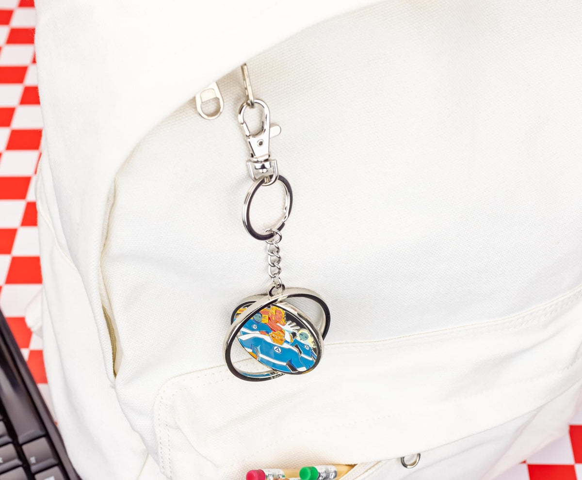 Marvel Studios The Fantastic Four: First Steps Spinning Enamel Keychain