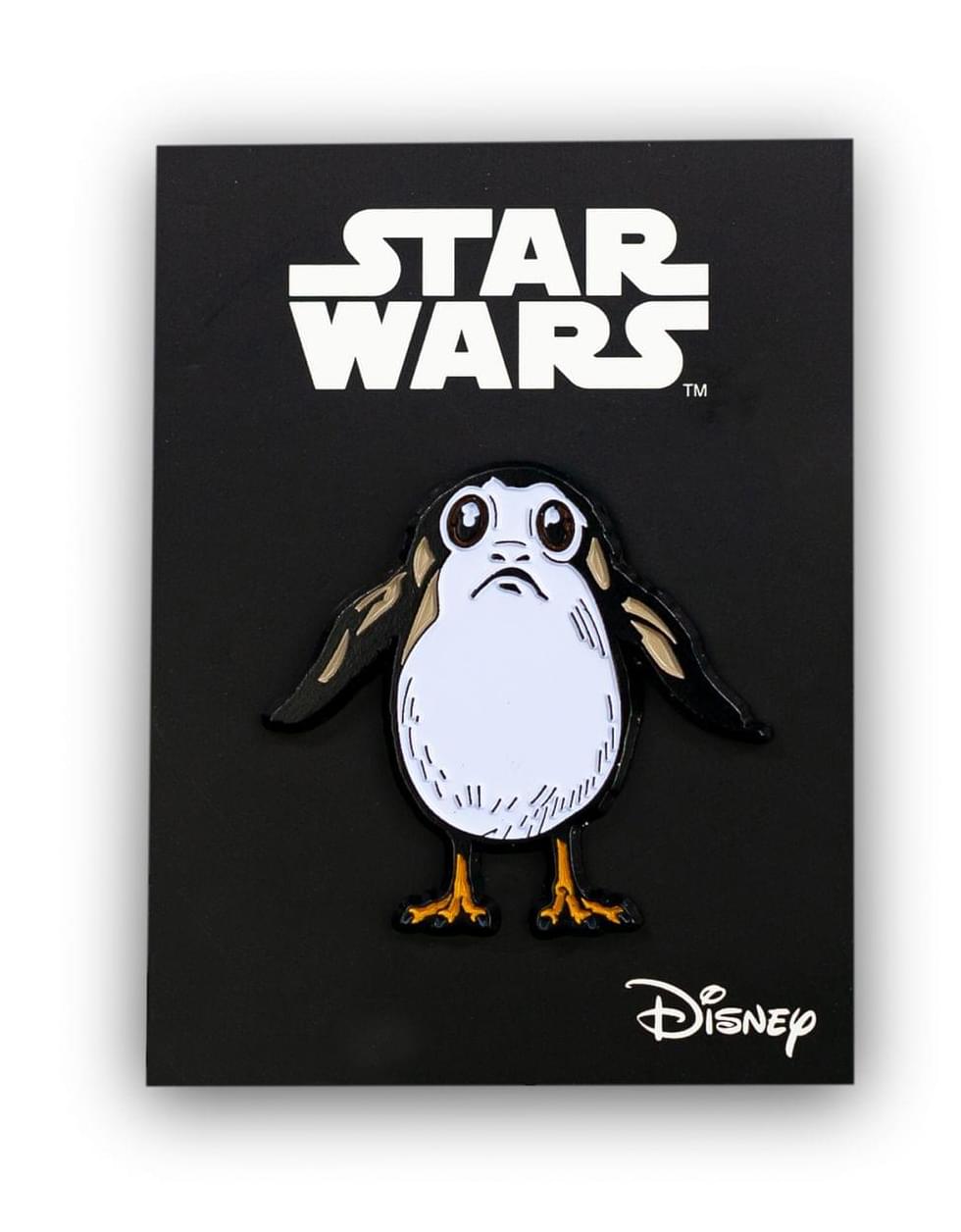 OFFICIAL Star Wars The Last Jedi Porg Pin | Collectible Star Wars Pin | 2 Inches