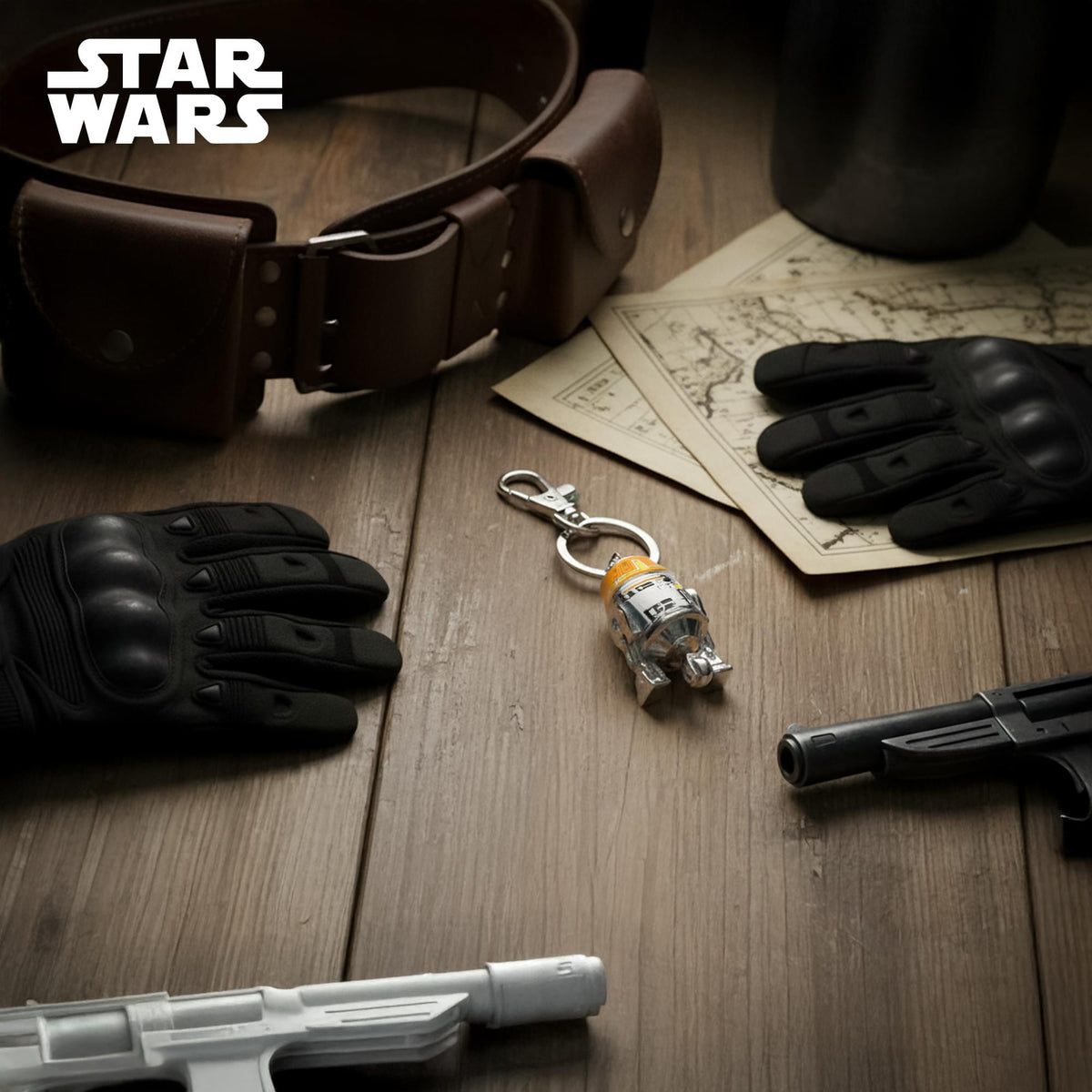 Star Wars: Ashoka Chopper Enamel Pendant Keychain