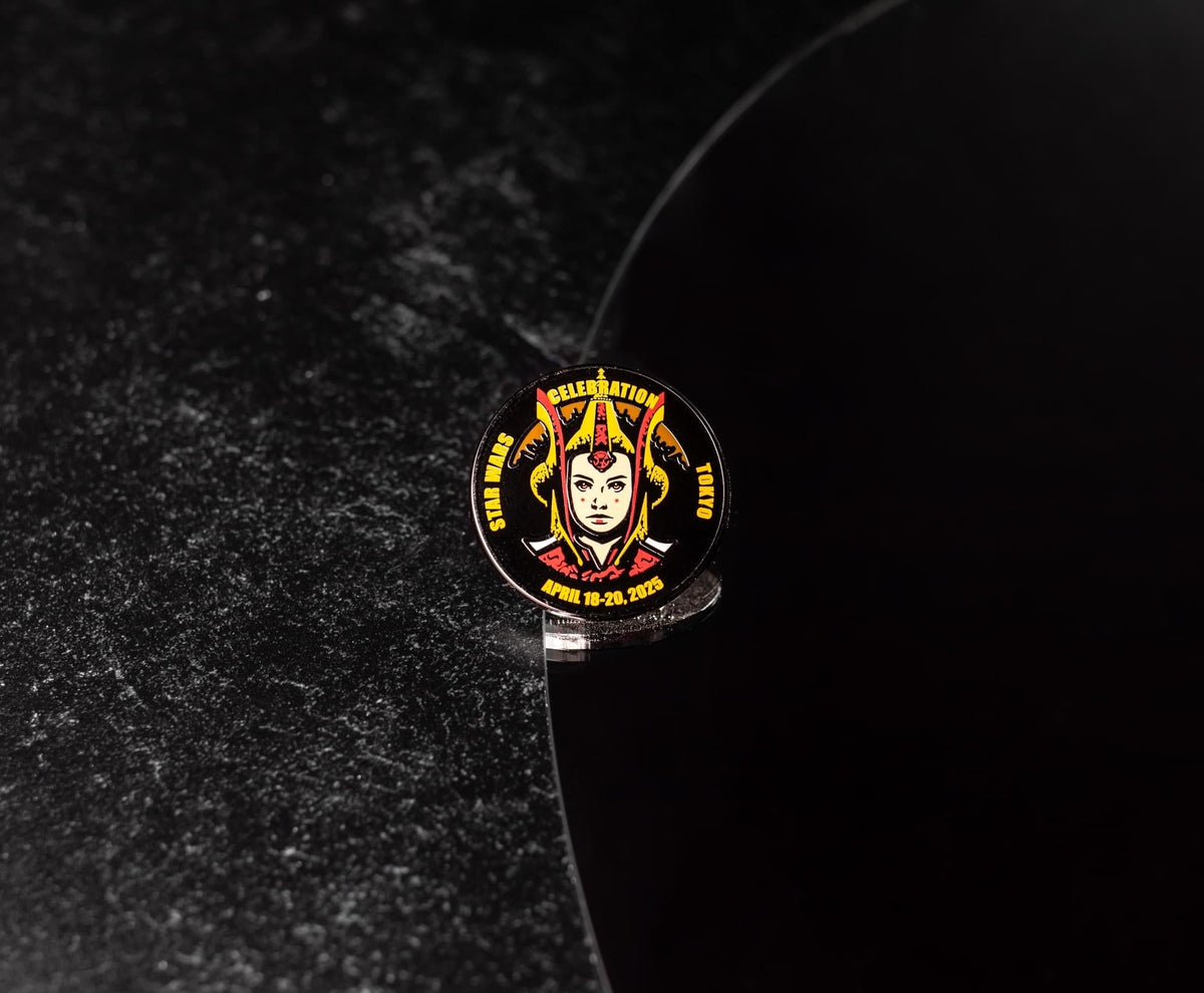 Star Wars Queen Amidala English Enamel Pin | SWC 2025 Exclusive