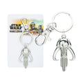 Star Wars: The Mandalorian Mythosaur Logo Metal Keychain