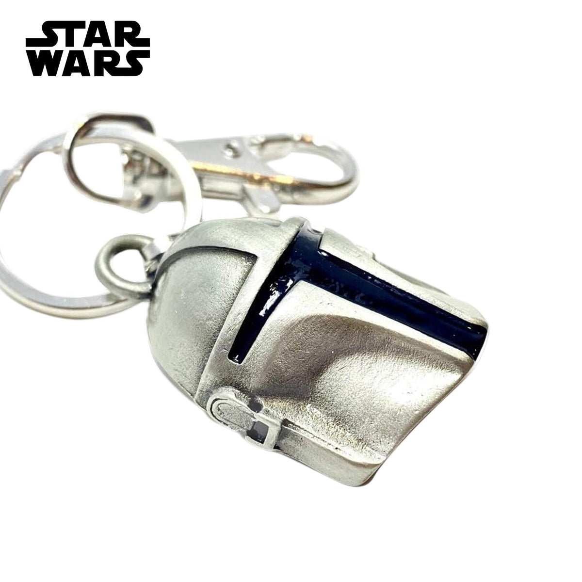 Star Wars: The Mandalorian Din Djarin Helmet Metal Keychain