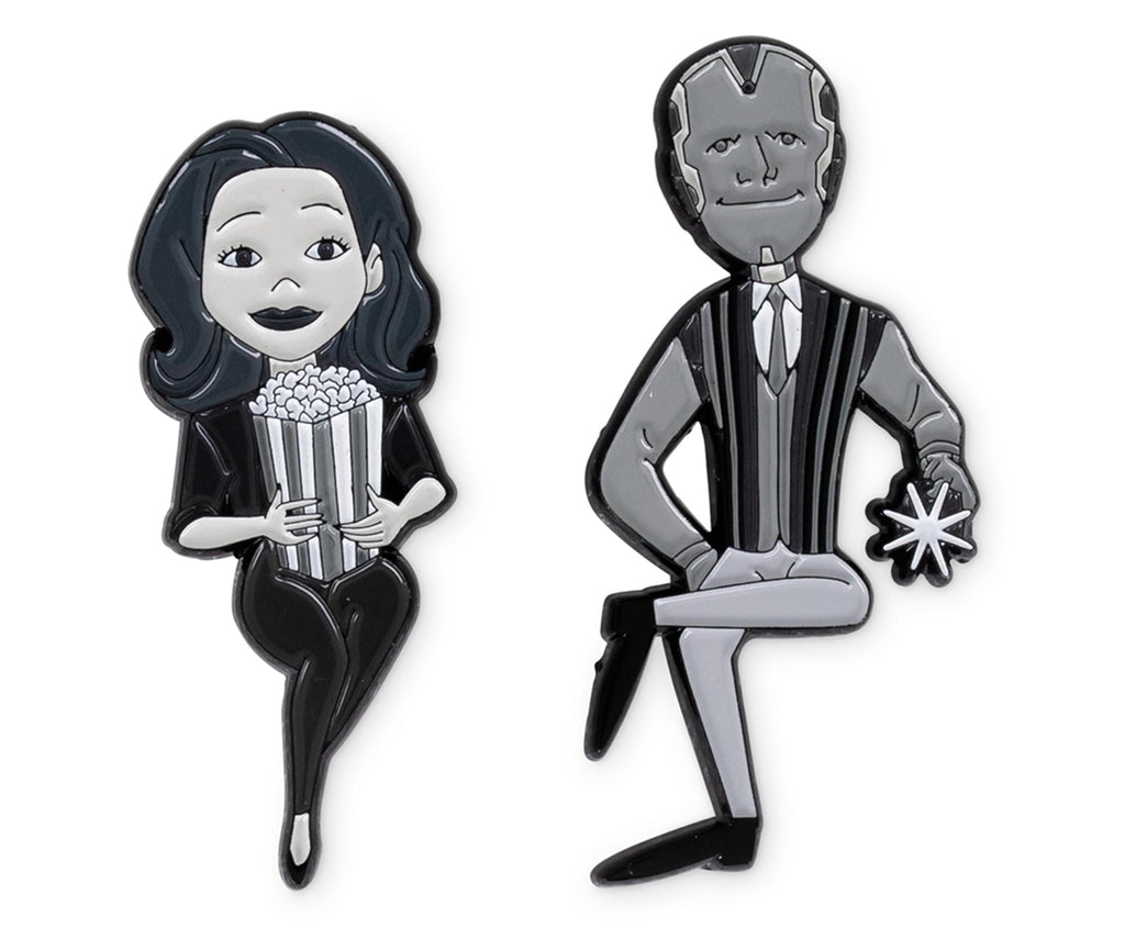 Marvel Studios WandaVision Collectible Enamel Pins | Set of 2 | Toynk Exclusive