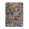 Marvel Comics Covers Fleece Throw Blanket | 45 x 60 Inches