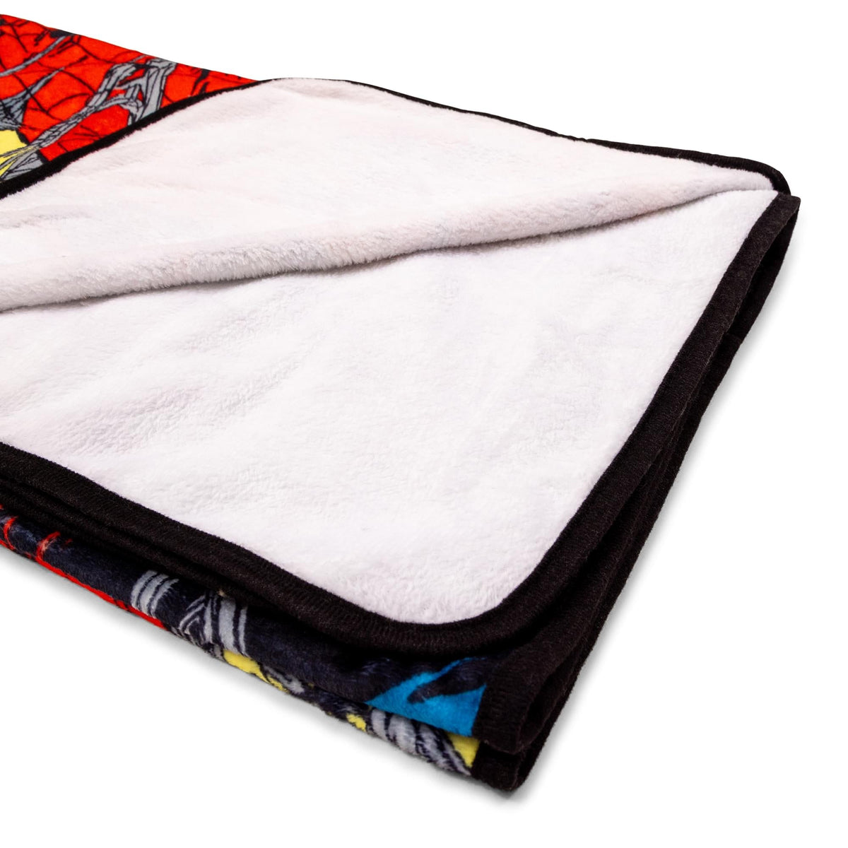 Marvel Comics Spider-Man Comic Book Cover Fleece Throw Blanket | 45 x 60 Inches