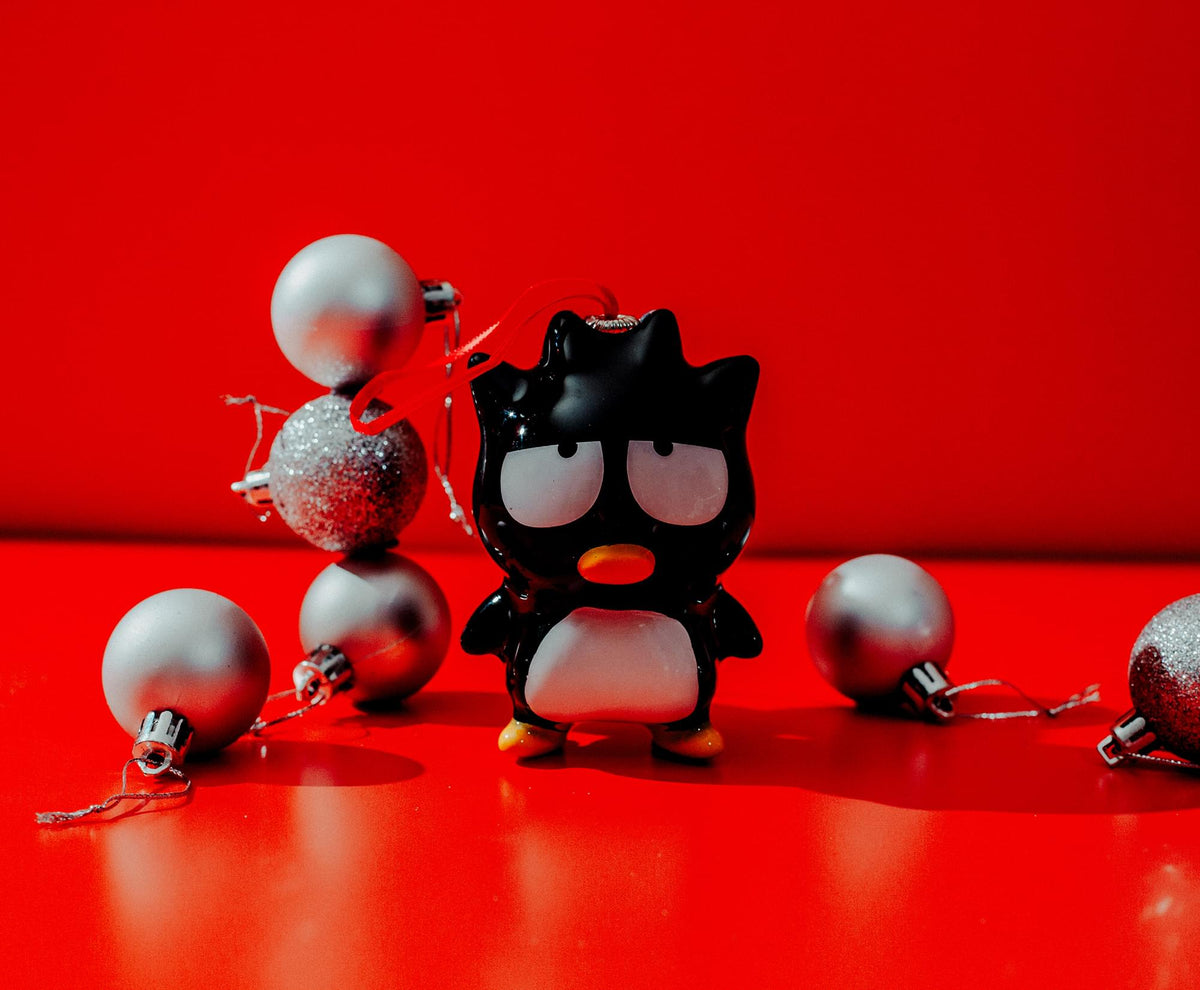 Sanrio Badtz-Maru 4-Inch Shatterproof Decoupage Ornament