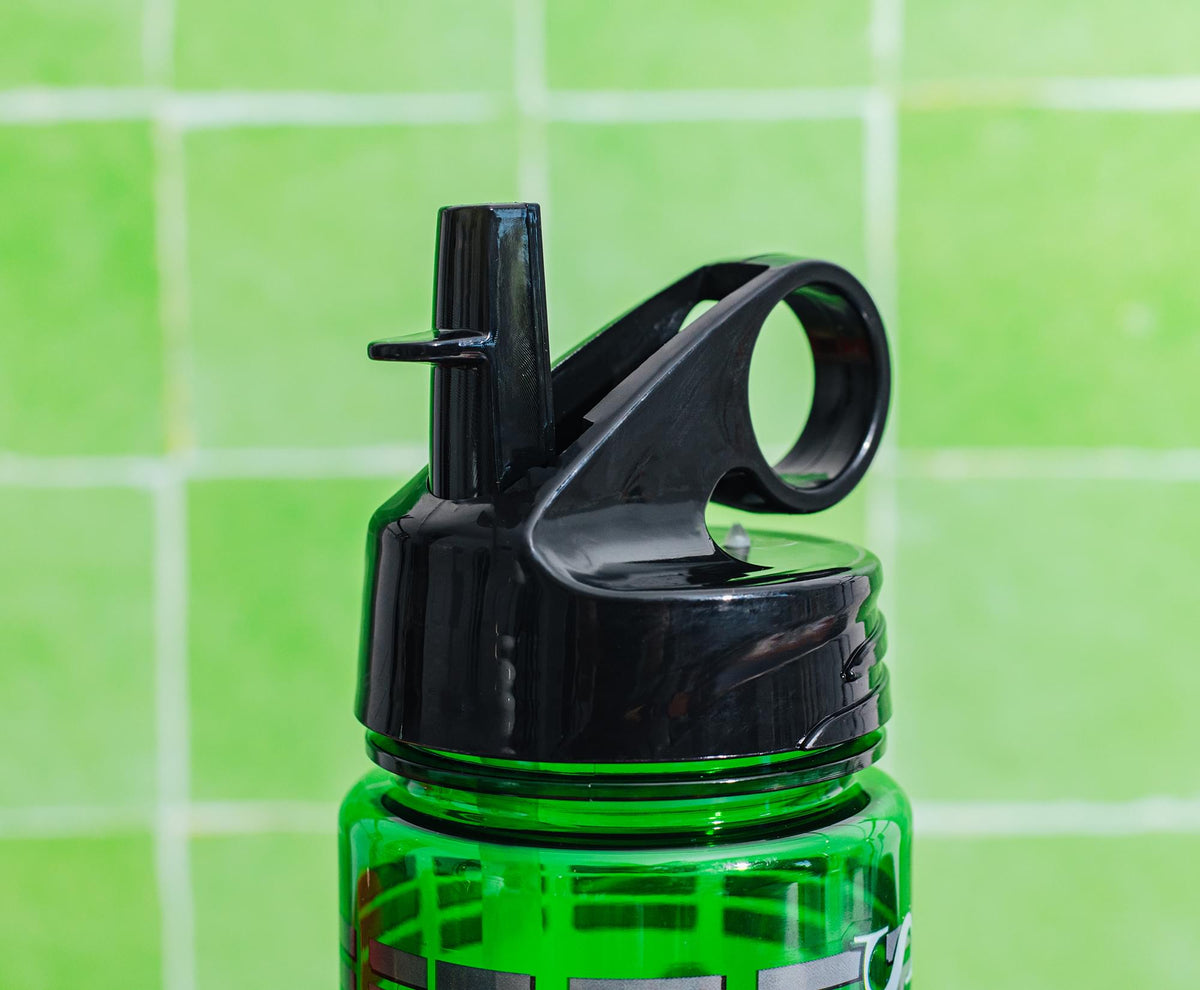 Harry Potter Slytherin Crest Water Bottle With Handle Lid | Holds 20 Ounces