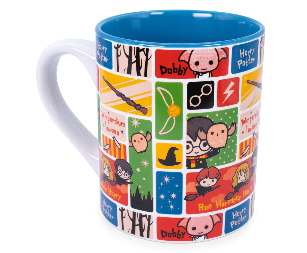 Harry Potter Chibi Characters Ceramic Mug | Holds 14 Ounces