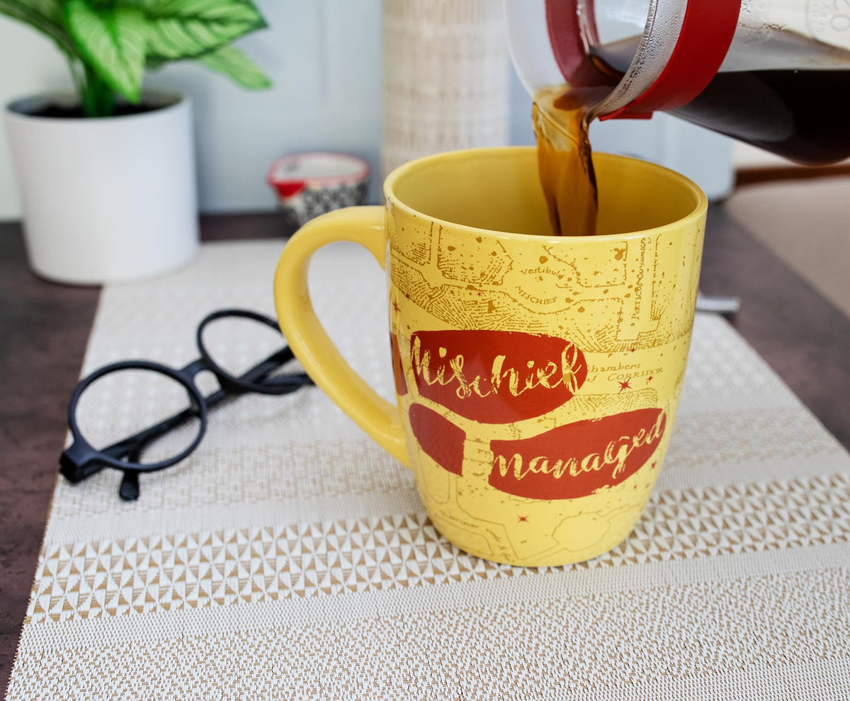 Harry Potter Marauder's Map Ceramic Mug | Holds 25 Ounces