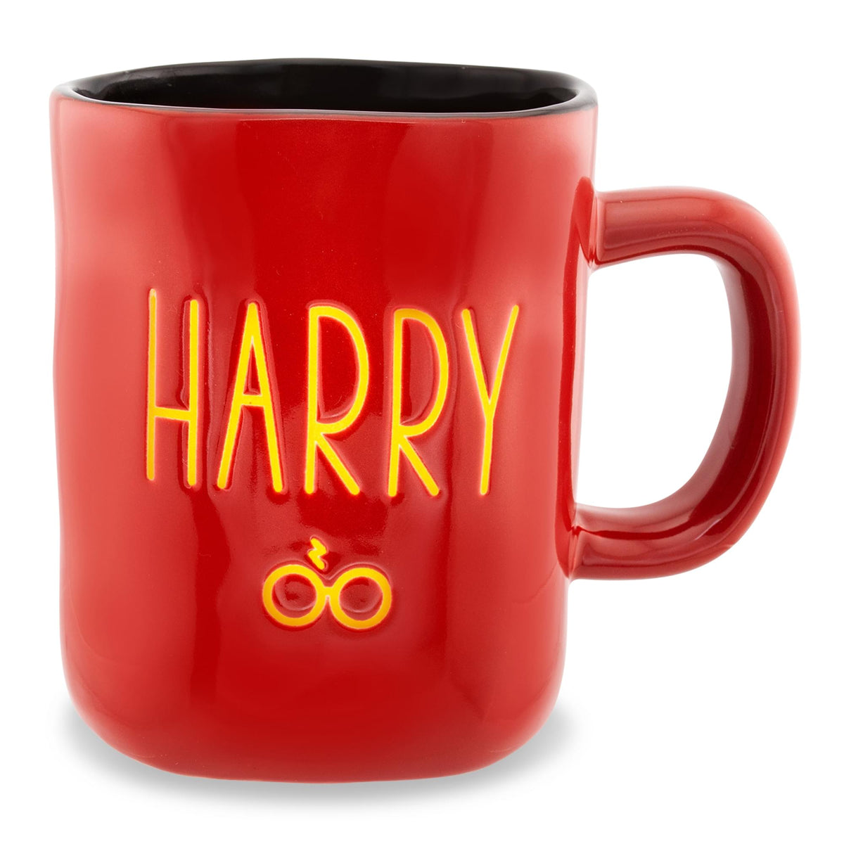 Harry Potter Wax Resist Ceramic Pottery Mug | Holds 25 Ounces