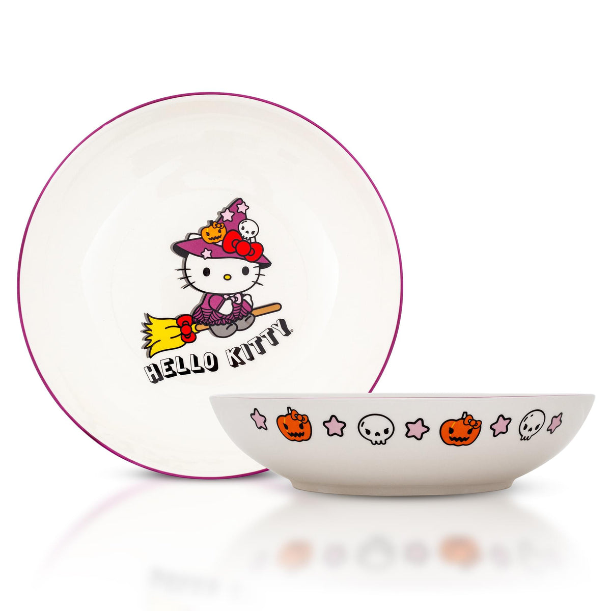 Sanrio Hello Kitty Witch 9-Inch Ceramic Coupe Dinner Bowl