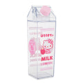 Sanrio Hello Kitty Strawberry Plastic Milk Carton Bottle | Holds 16 Ounces