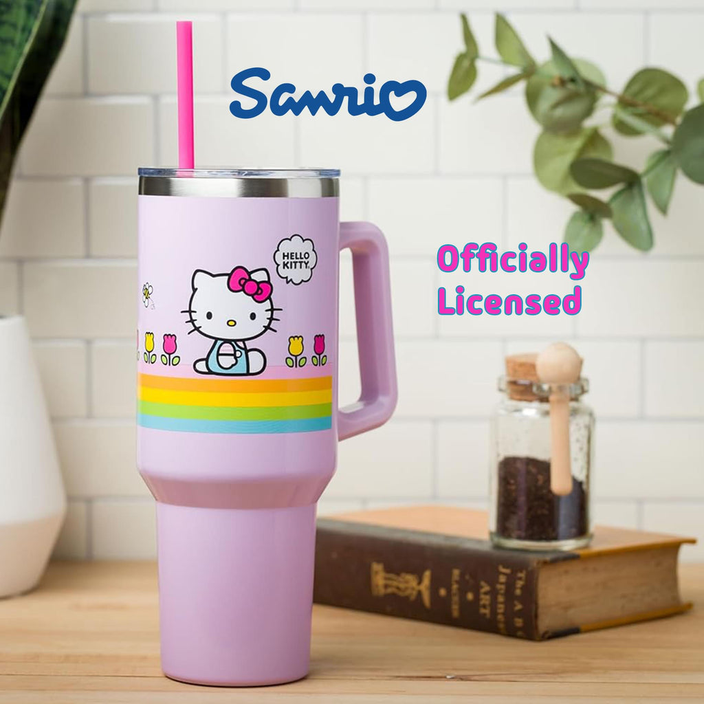 Sanrio Hello Kitty Sunny Day Stainless Steel Tumbler | Holds 40 Ounces
