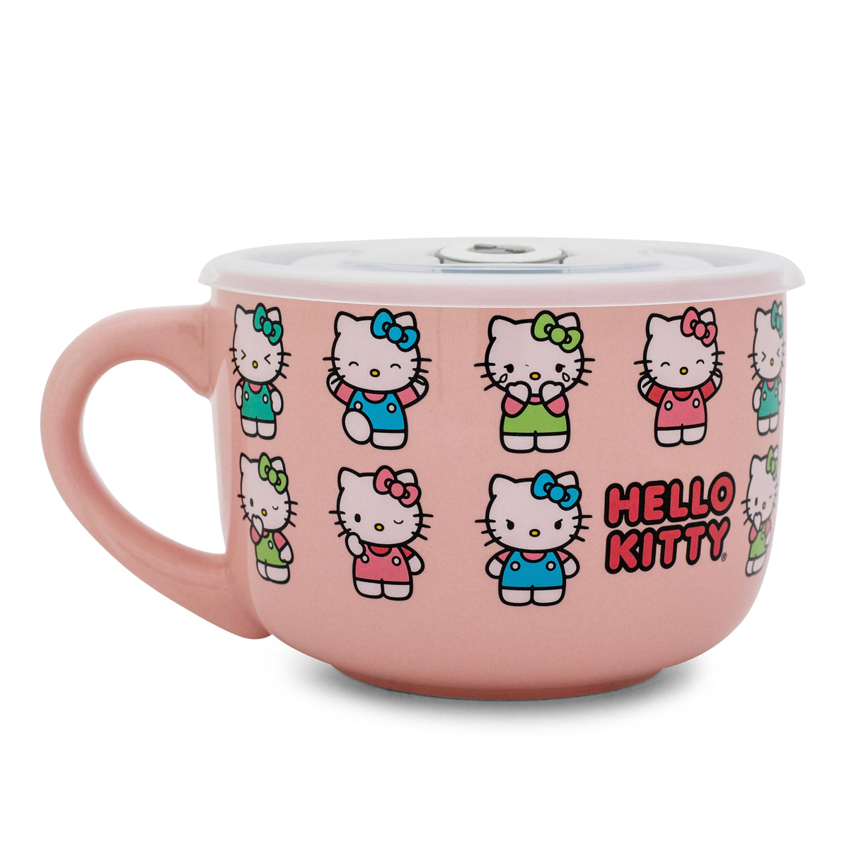 Sanrio Hello Kitty Expressions Ceramic Soup Mug | Holds 24 Ounces