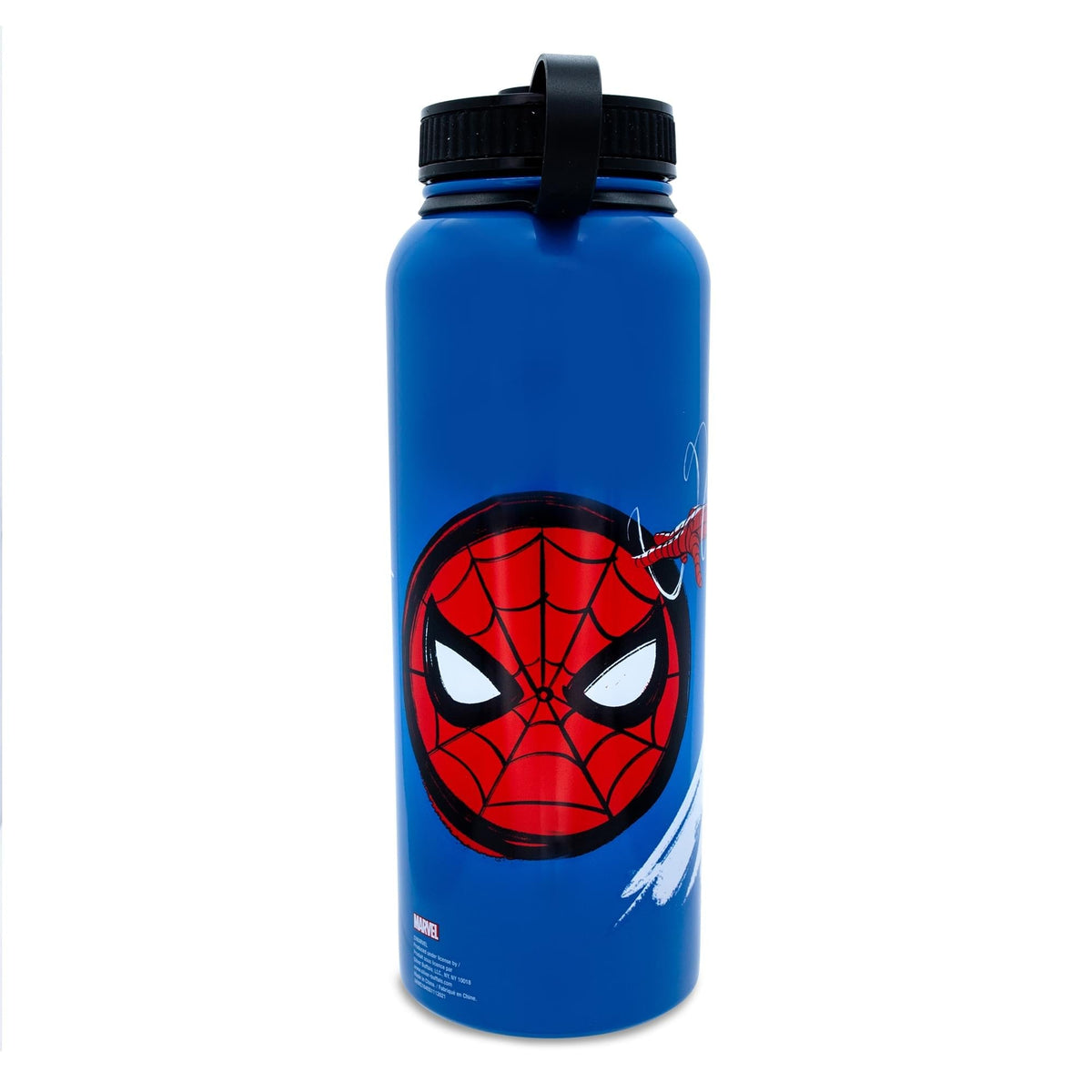 Marvel Comics Spider-Man Stainless Steel Water Bottle | Holds 42 Ounces
