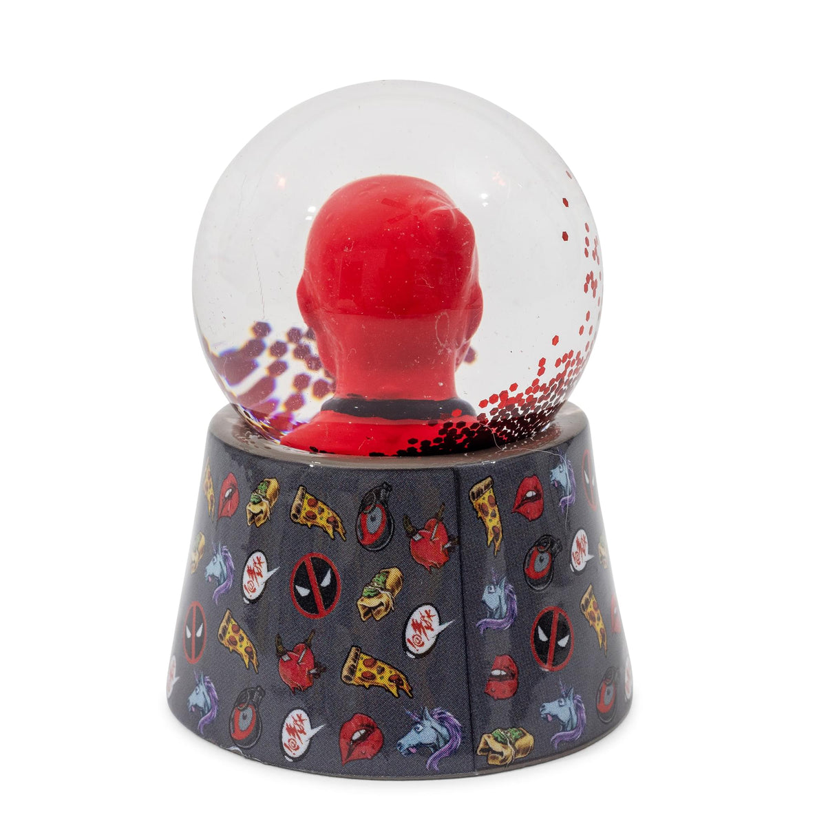 Marvel Deadpool 3-Inch Mini Light-Up Snow Globe