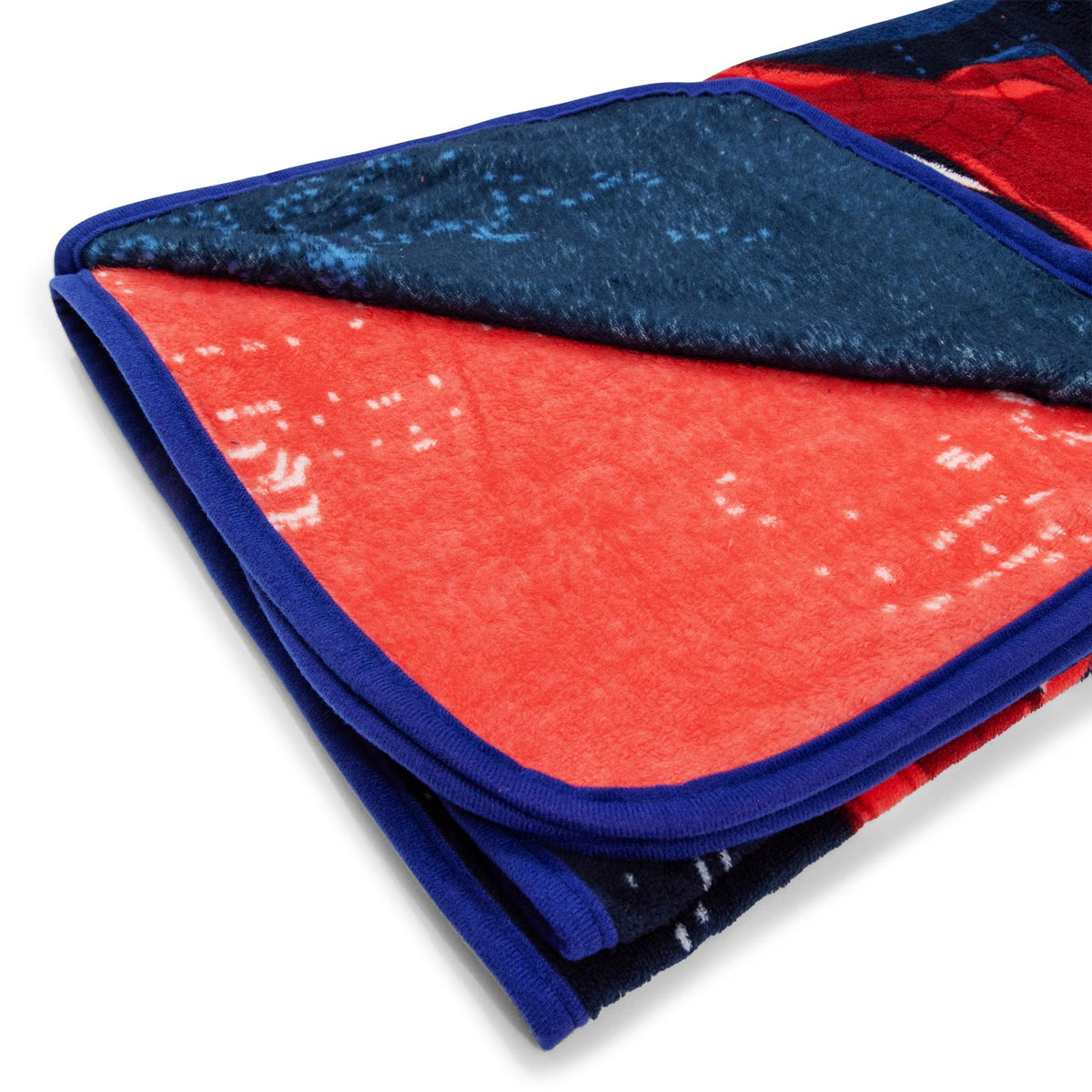 Marvel Spider-Man Skyline Pose Fleece Throw Blanket | 45 x 60 Inches