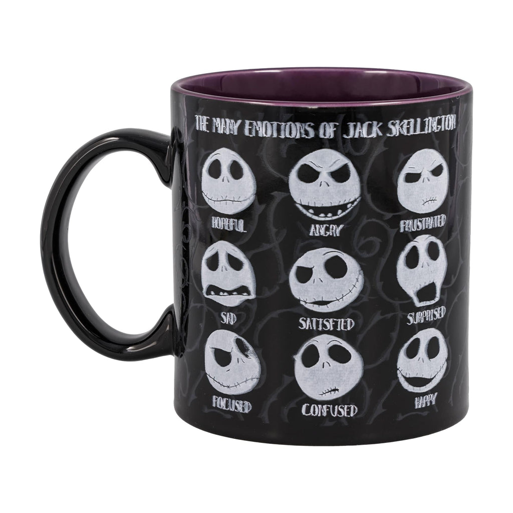 Disney The Nightmare Before Christmas Jack Emotions 20-Ounce Ceramic Mug