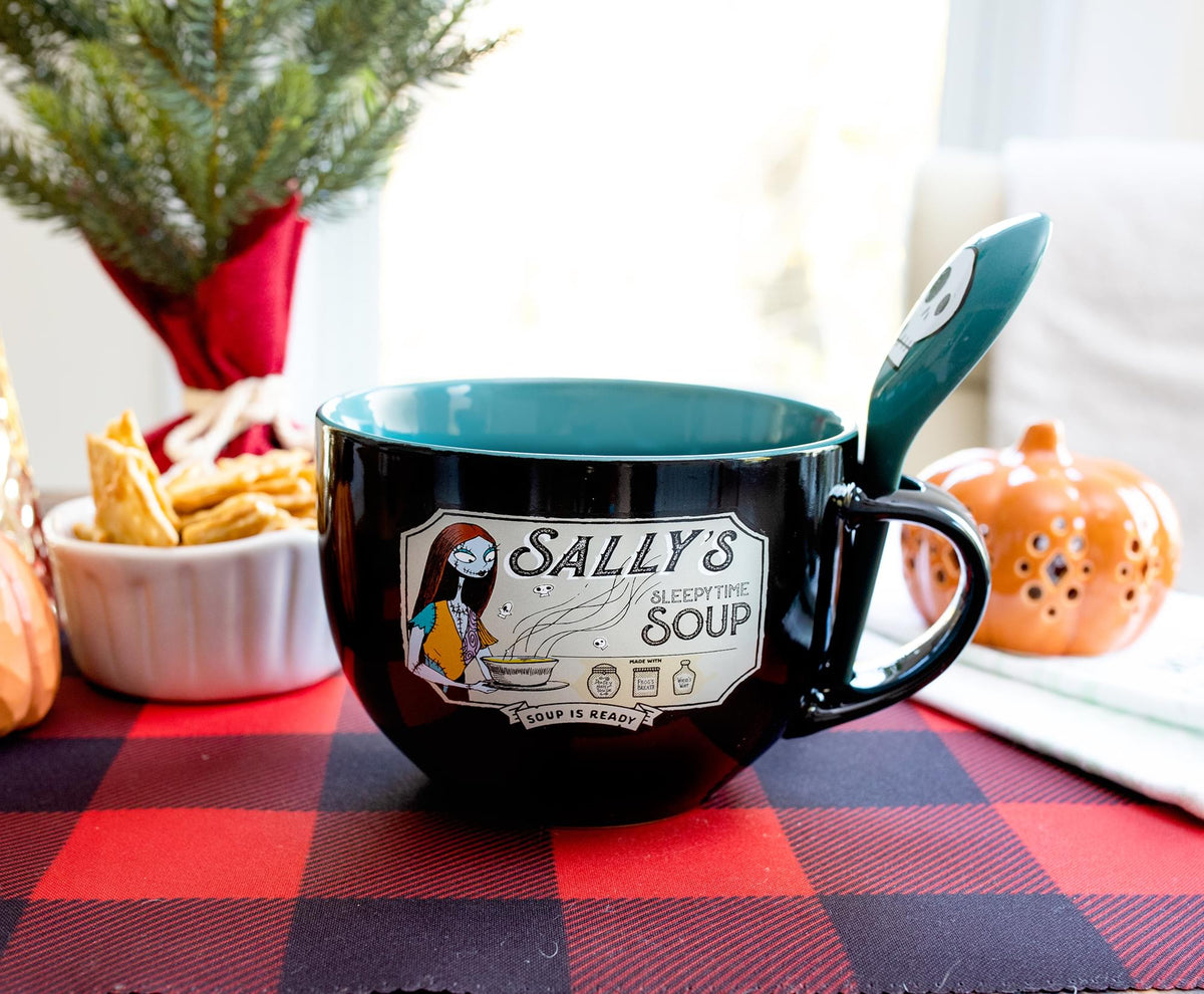 Disney The Nightmare Before Christmas "Sally's Sleepy Time" Ceramic Soup Mug