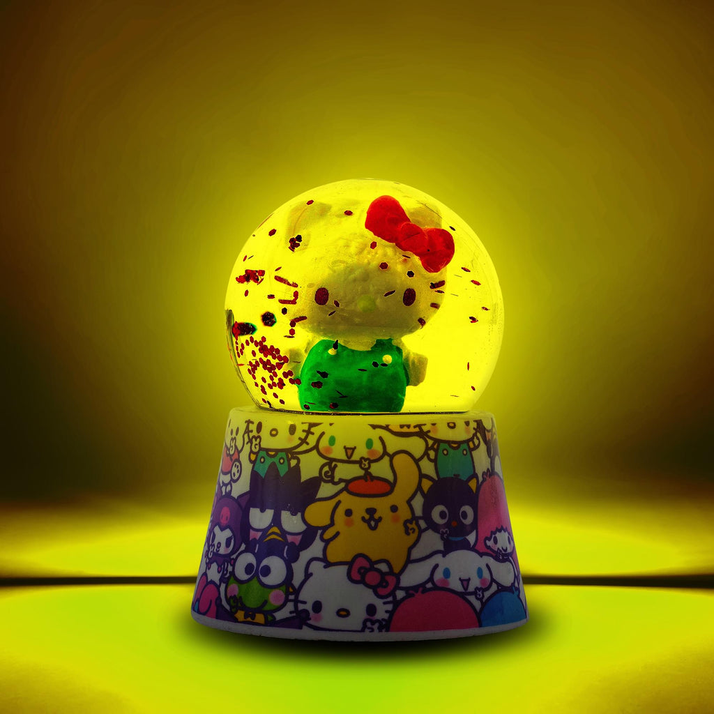 Sanrio Hello Kitty and Friends Mini Light-Up Snow Globe | 3 Inches Tall
