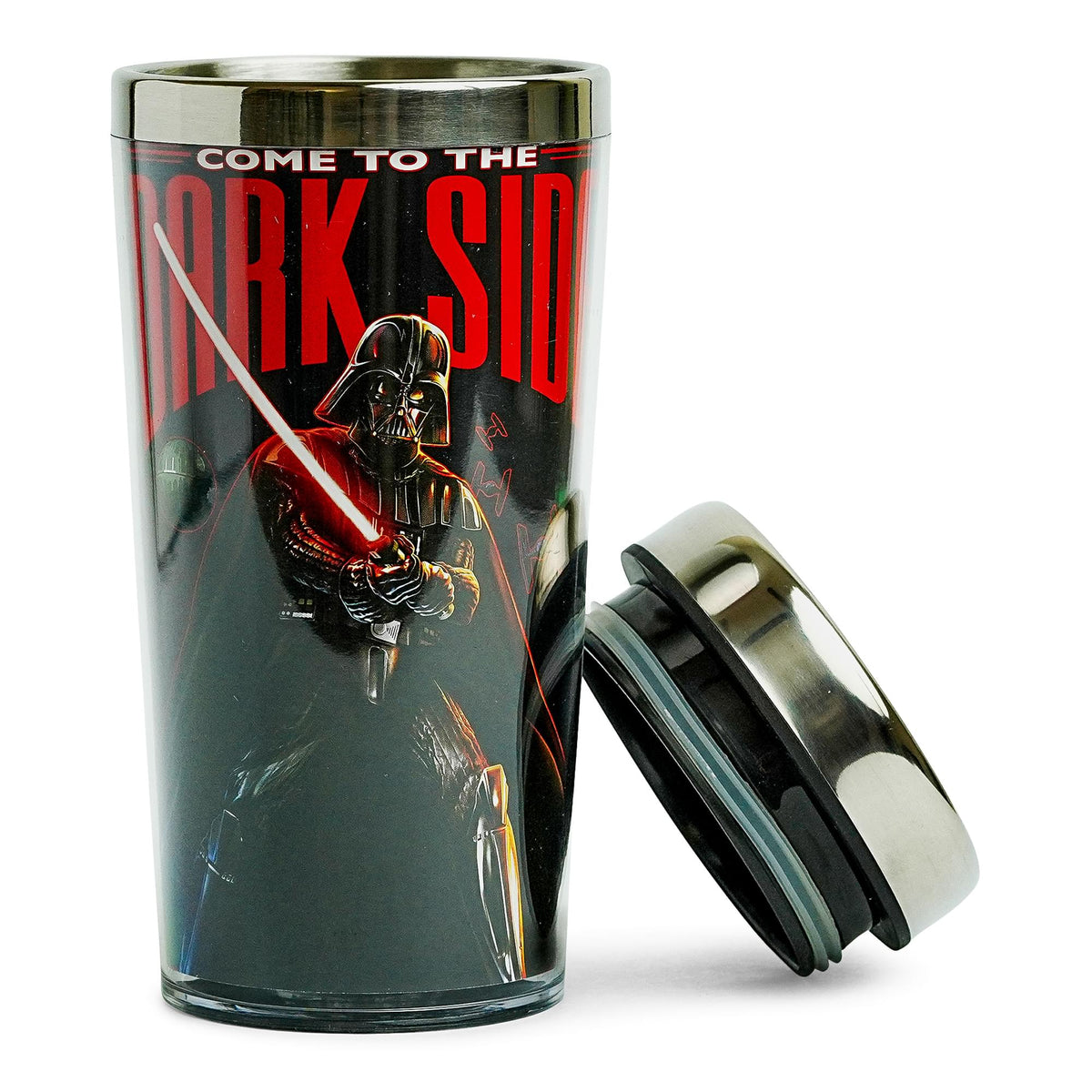 Star Wars Darth Vader "Come to the Dark Side" 16oz Steel Travel Mug
