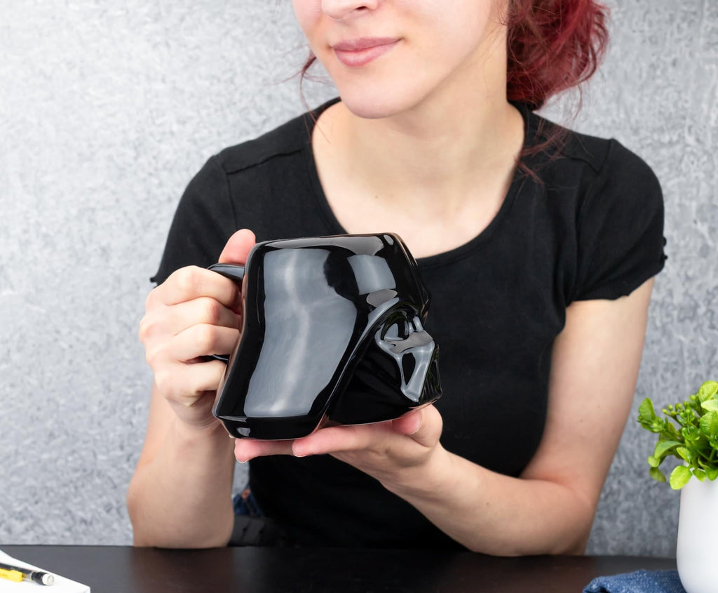 Star Wars Darth Vader 3D Sculpted Ceramic Mug | Holds 20 Ounces