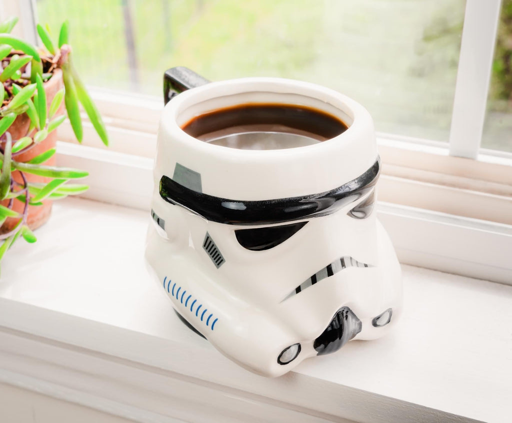 Star Wars Stormtrooper 3D Sculpted Ceramic Mug | Holds 20 Ounces