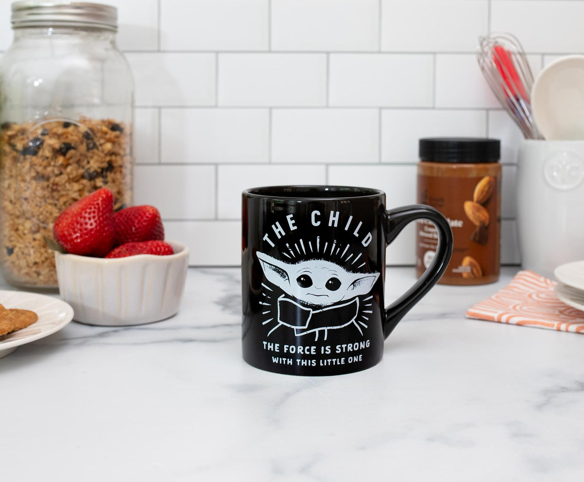 Star Wars: The Mandalorian The Child Ceramic Mug | Holds 14 Ounces