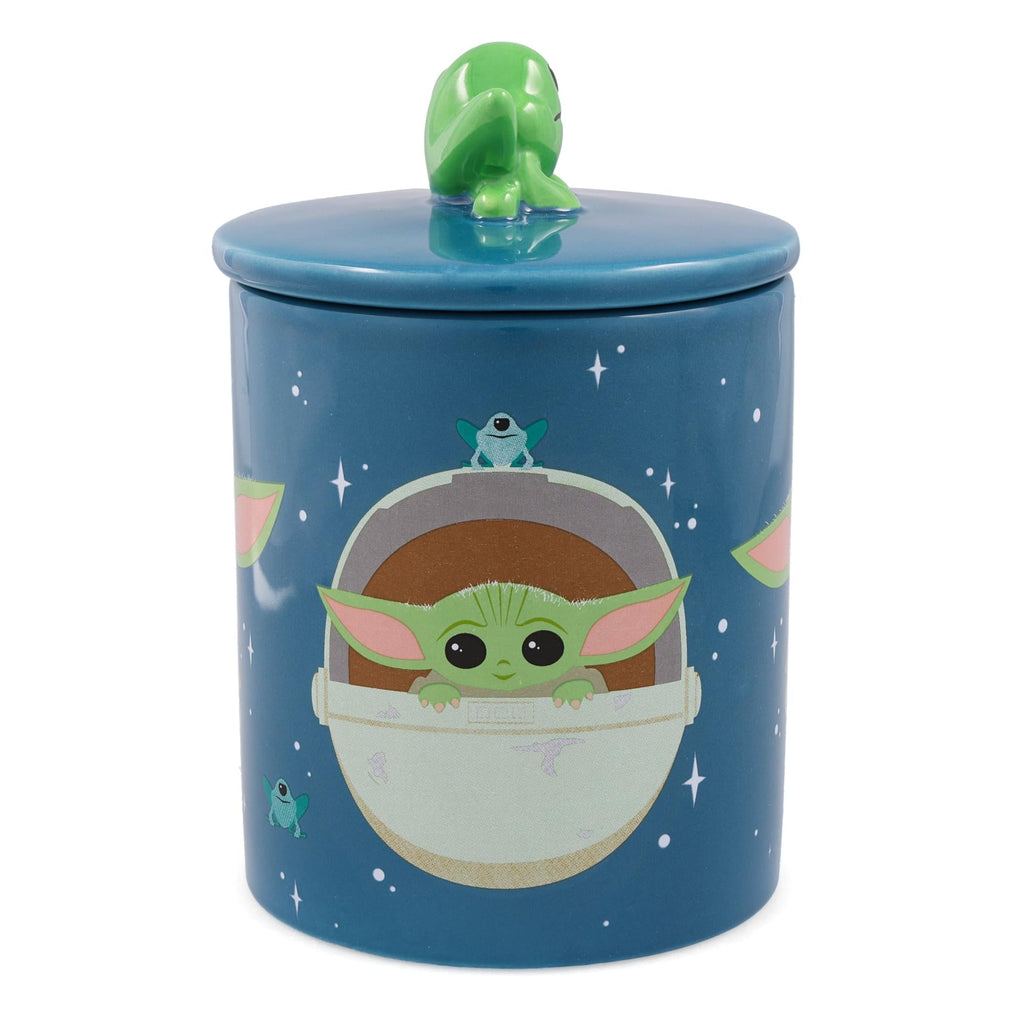 Star Wars: The Mandalorian Grogu Mug With Space Frog Lid | Holds 18 Ounces