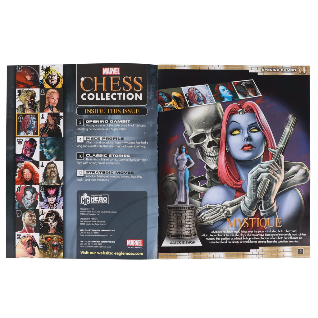 Marvel Chess Collection #36 Mystique (Bishop) | Magazine Only