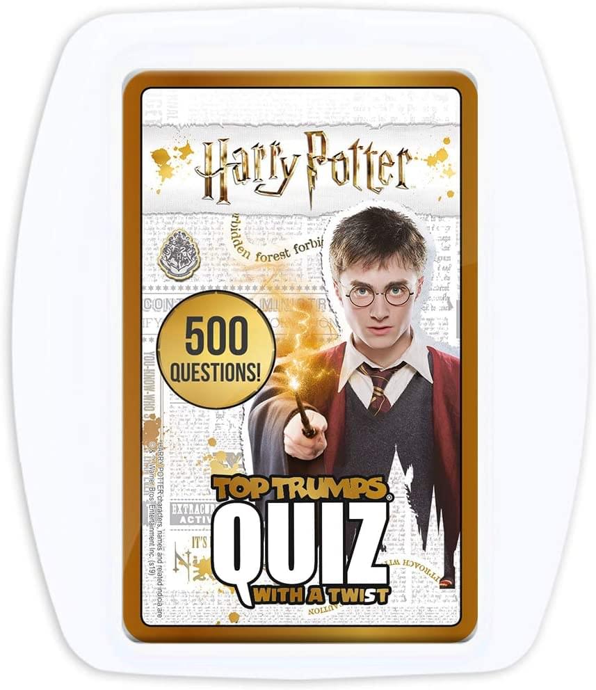 Harry Potter Top Trumps Quiz With A Twist Card Game