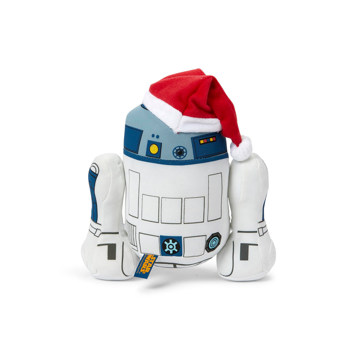 Stuffed Star Wars Plush Toy - 9" Talking Santa R2D2 Doll