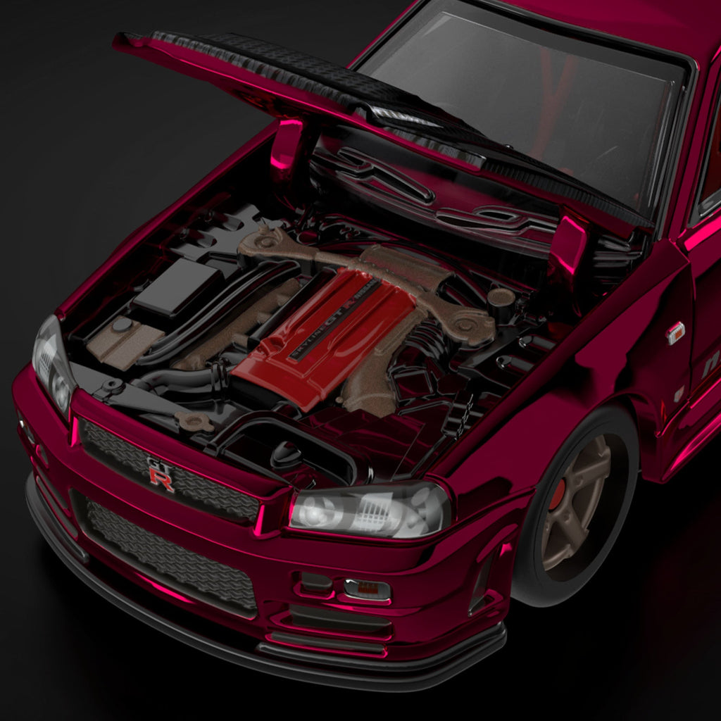 Hot Wheels RLC Exclusive sELECTIONs Nissan Skyline GT-R (BNR34)