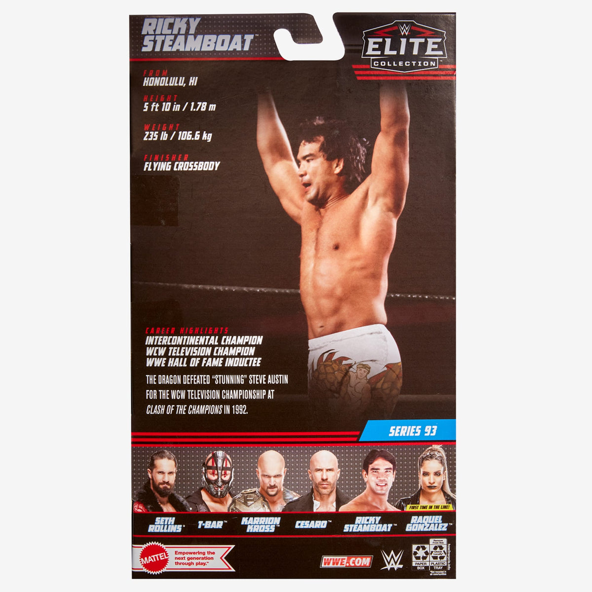 WWE Ricky "The Dragon" Steamboat Elite Collection Action Figure