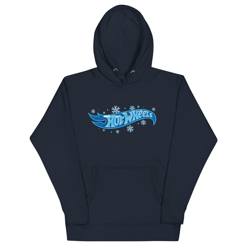 Hot Wheels Snowflake Gears Logo Navy Hoodie