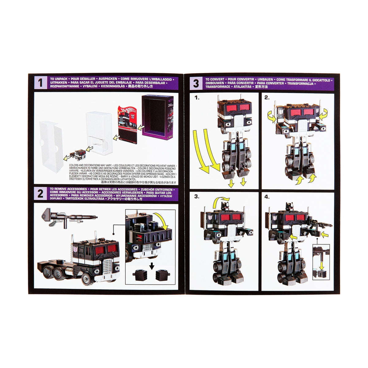 Hot Wheels Transformers Nemesis Prime