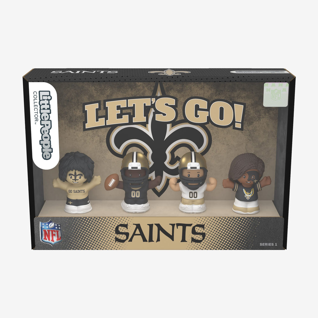 Little People Collector x NFL New Orleans Saints Set