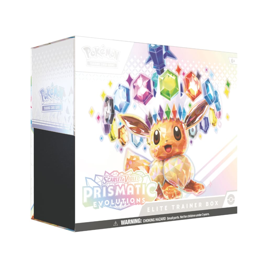 Pokemon Scarlet And Violet 8.5 Prismatic Evolution Elite Trainer Box