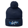 Hot Wheels Snowflake Gears Logo Navy Beanie