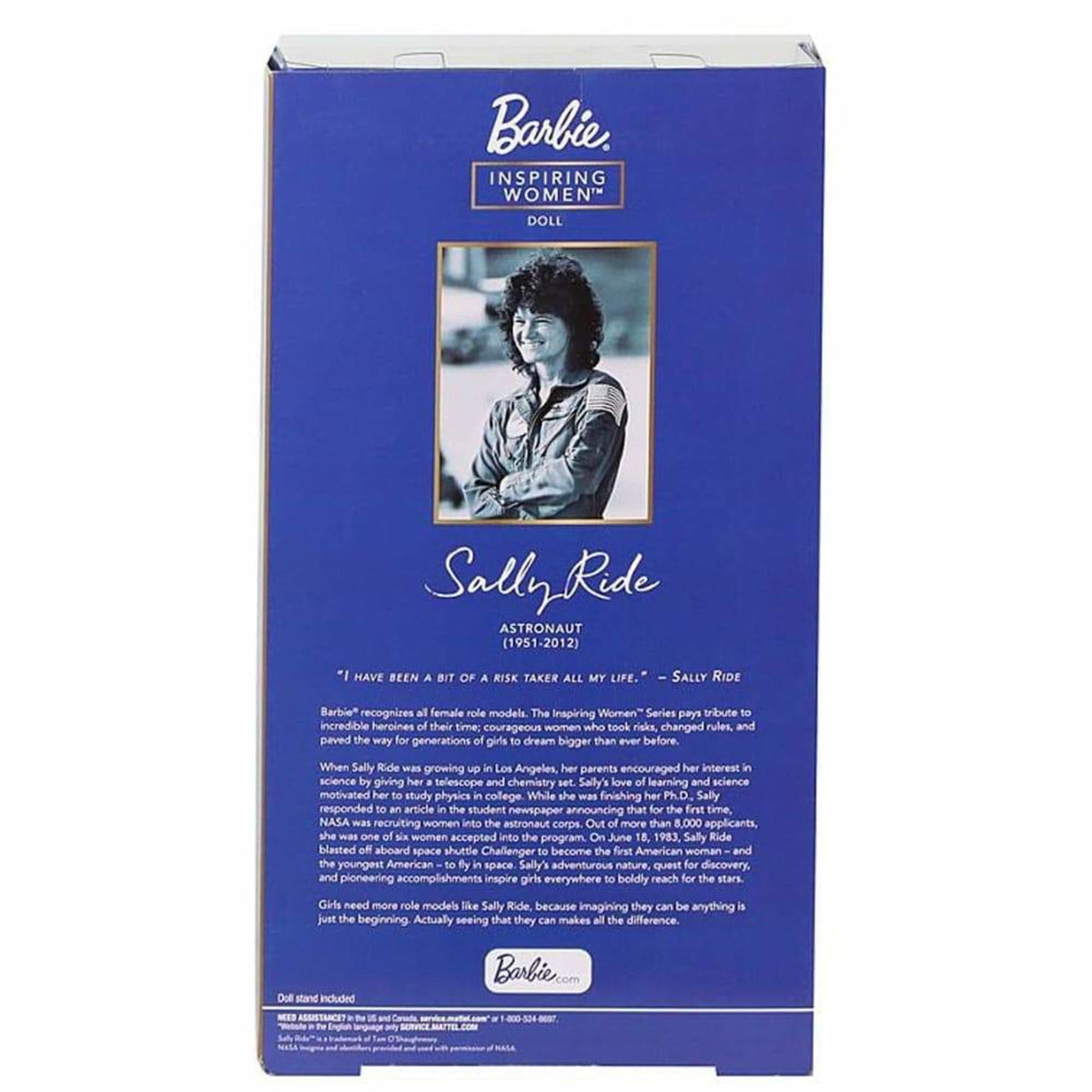 Sally Ride Barbie Inspiring Women Doll