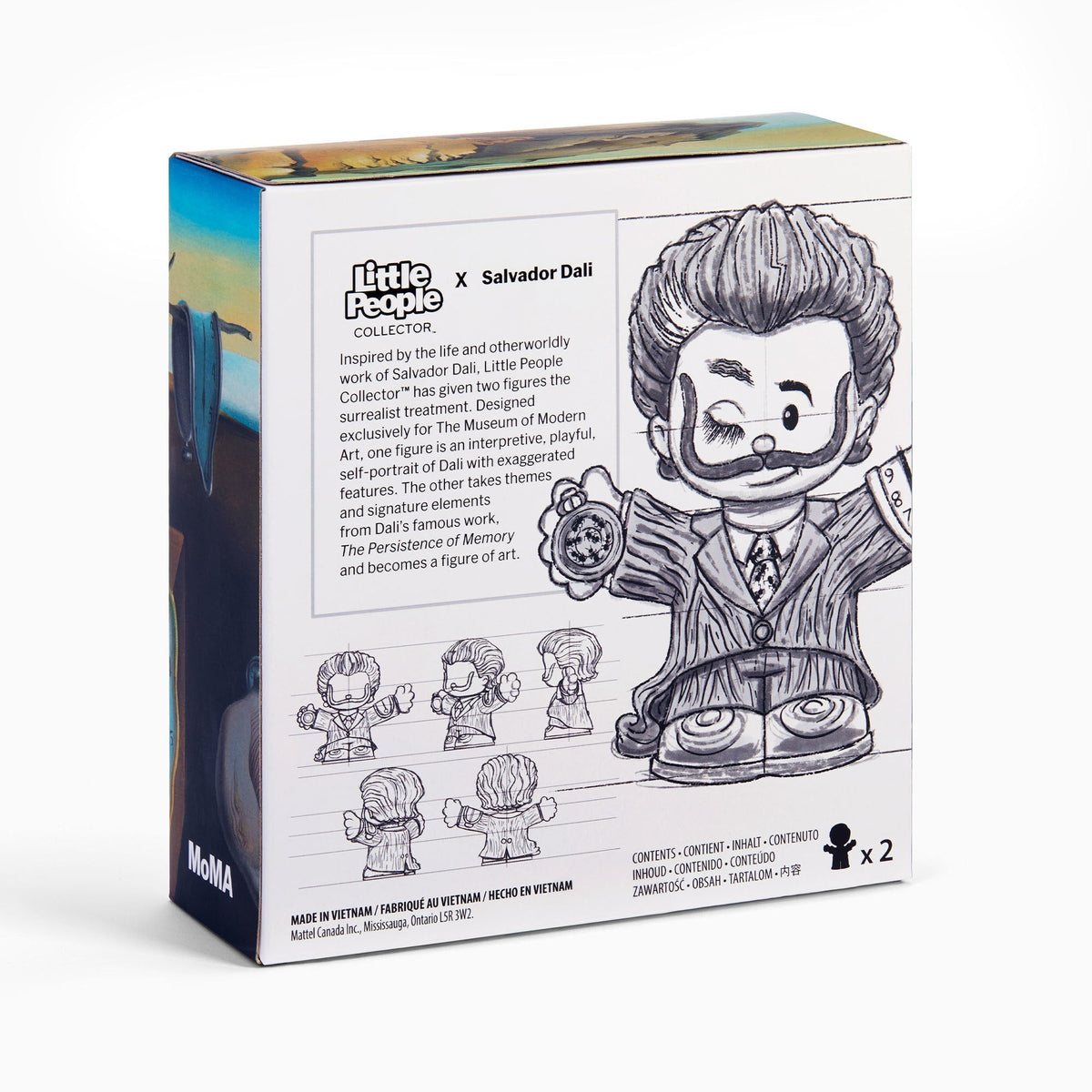 Little People Collector x MoMA Salvador Dalí Figure Set